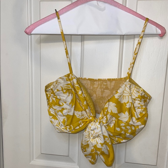 Amir Yellow Floral Two-Piece Set - Picture 13 of 16